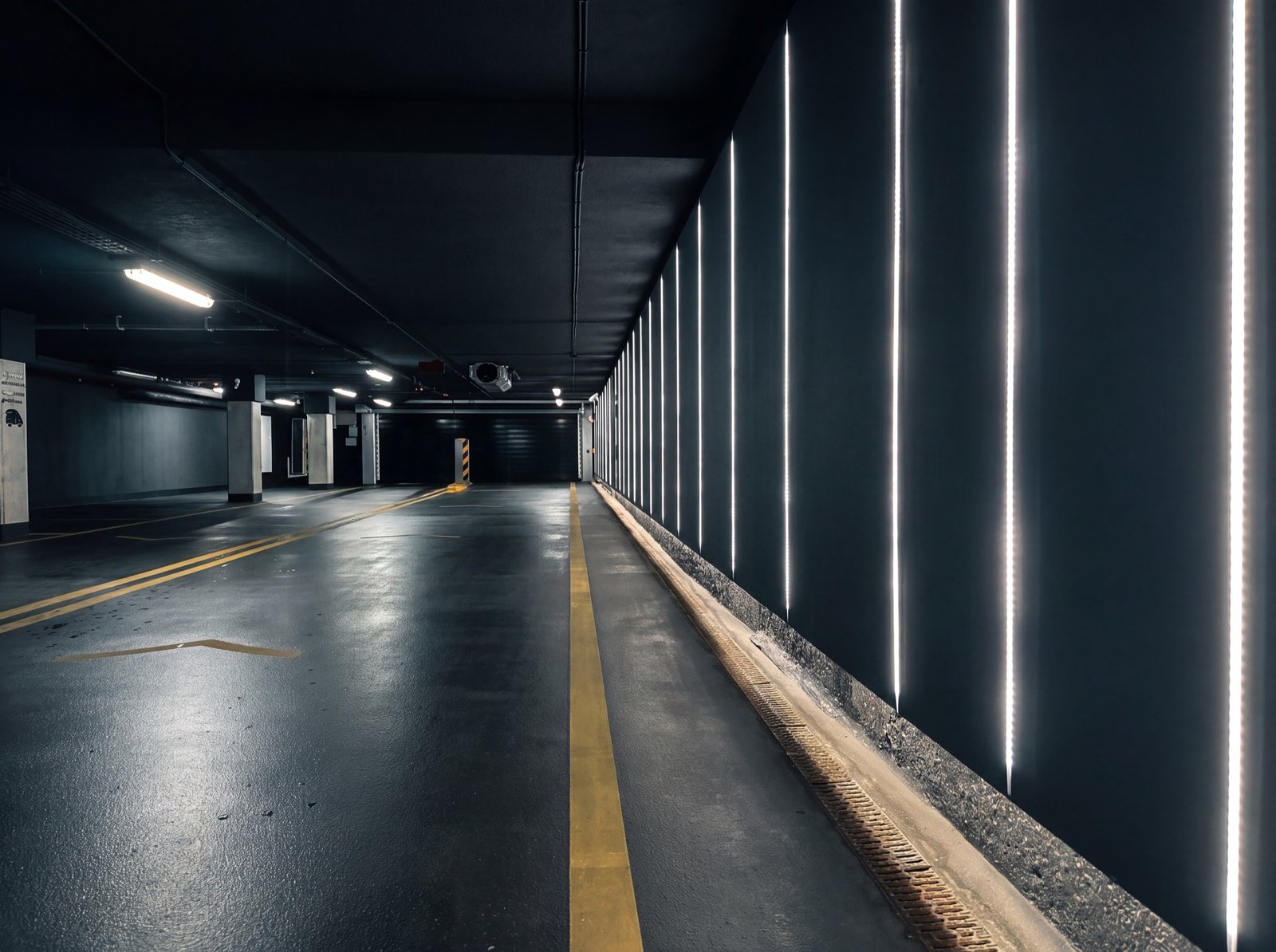Parking podziemny w budynku Złota 44 w centrum Warszawy